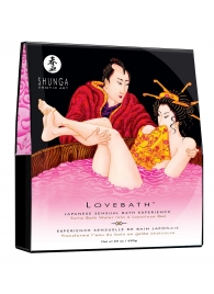 Соль для ванны Lovebath Dragon Fruit, превращающая воду в гель - 650 гр. - Shunga - купить с доставкой в Новокуйбышевске