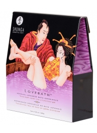 Соль для ванны Lovebath Sensual lotus, превращающая воду в гель - 650 гр. - Shunga - купить с доставкой в Новокуйбышевске