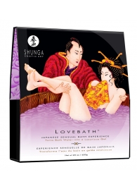 Соль для ванны Lovebath Sensual lotus, превращающая воду в гель - 650 гр. - Shunga - купить с доставкой в Новокуйбышевске