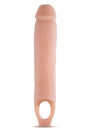 Телесная насадка на пенис 11.5 Inch Cock Sheath Penis Extender - 29,2 см. - Blush Novelties - в Новокуйбышевске купить с доставкой