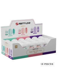 Набор из 18 мастурбаторов Take me for Fun - Baile - в Новокуйбышевске купить с доставкой