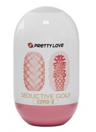 Розовый мастурбатор-яйцо Seductive Golf - Baile - в Новокуйбышевске купить с доставкой