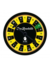 Настольная игра-рулетка Sex Roulette Kiss - Tease&Please - купить с доставкой в Новокуйбышевске
