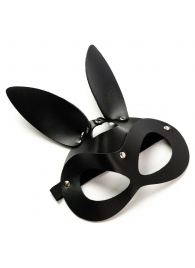 Черная маска  Зайка  с длинными ушками - Crazy Handmade - купить с доставкой в Новокуйбышевске
