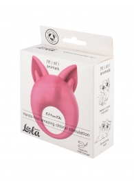 Розовое перезаряжаемое эрекционное кольцо Kitten Kiki - Lola Games - в Новокуйбышевске купить с доставкой