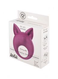 Фиолетовое перезаряжаемое эрекционное кольцо Kitten Kiki - Lola Games - в Новокуйбышевске купить с доставкой