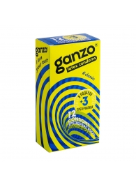 Классические презервативы с обильной смазкой Ganzo Classic - 15 шт. - Ganzo - купить с доставкой в Новокуйбышевске