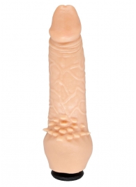 Телесная насадка-фаллос с шипами для массажа клитора - 17,8 см. - LOVETOY (А-Полимер) - купить с доставкой в Новокуйбышевске