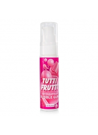 Интимный гель на водной основе Tutti-Frutti Bubble Gum - 30 гр. - Биоритм - купить с доставкой в Новокуйбышевске