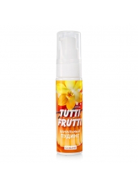 Интимный гель на водной основе Tutti-Frutti  Ванильный пудинг  - 30 гр. - Биоритм - купить с доставкой в Новокуйбышевске