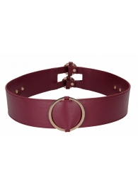 Бордовый ремень Halo Waist Belt - размер L-XL - Shots Media BV - купить с доставкой в Новокуйбышевске