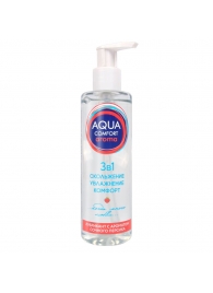 Гель-лубрикант на водной основе Aqua Comfort Aroma с ароматом персика - 195 гр. - Биоритм - купить с доставкой в Новокуйбышевске