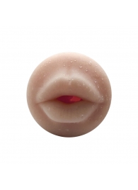 Телесный мастурбатор-ротик Oral Mini Masturbator - Adrien Lastic - в Новокуйбышевске купить с доставкой