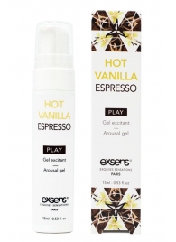 Возбуждающий гель Hot Vanilla Espresso Arousal Gel - 15 мл. - Exsens - купить с доставкой в Новокуйбышевске