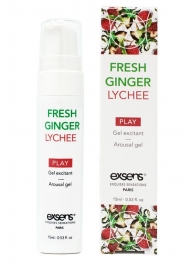 Возбуждающий гель Fresh Ginger Lychee Arousal Gel - 15 мл. - Exsens - купить с доставкой в Новокуйбышевске