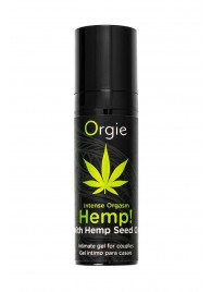 Возбуждающий интимный гель для пар ORGIE Hemp Intense Orgasm - 15 мл. - ORGIE - купить с доставкой в Новокуйбышевске