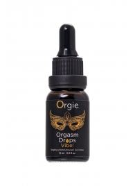 Возбуждающий гель для клитора ORGIE Orgasm Drops Vibe - 15 мл. - ORGIE - купить с доставкой в Новокуйбышевске