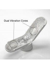 Белый мастурбатор Tenga Flip Zero Gravity с вибрацией - Tenga - в Новокуйбышевске купить с доставкой