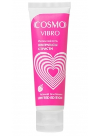 Возбуждающий гель на водно-силиконовой основе Cosmo Vibro с ароматом земляники - 50 гр. - Биоритм - купить с доставкой в Новокуйбышевске