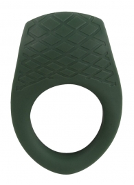 Зеленое эрекционное виброкольцо Luxurious Vibro Cock Ring - Orion - в Новокуйбышевске купить с доставкой