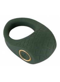 Зеленое эрекционное виброкольцо Luxurious Vibro Cock Ring - Orion - в Новокуйбышевске купить с доставкой