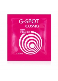 Стимулирующий интимный крем для женщин Cosmo G-spot - 2 гр. - Биоритм - купить с доставкой в Новокуйбышевске