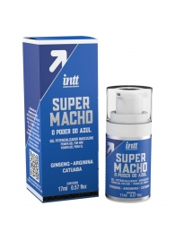 Мужской стимулирующий гель Super Macho - 17 мл. - INTT - купить с доставкой в Новокуйбышевске