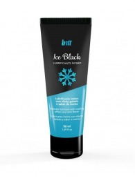 Лубрикант на водной основе Ice Black с ледяным эффектом - 50 мл. - INTT - купить с доставкой в Новокуйбышевске