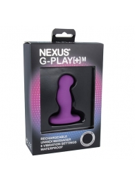 Фиолетовая вибровтулка Nexus G-Play+ M - Nexus Range - в Новокуйбышевске купить с доставкой