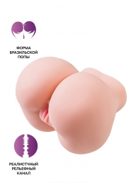 Реалистичный мастурбатор Amanda - ToyFa - в Новокуйбышевске купить с доставкой