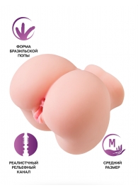 Реалистичный мастурбатор Giovanna - ToyFa - в Новокуйбышевске купить с доставкой