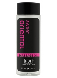 Массажное масло для тела Oriental Sweet - 100 мл. - HOT - купить с доставкой в Новокуйбышевске