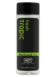 Массажное масло для тела Tropic Fresh - 100 мл. - HOT - купить с доставкой в Новокуйбышевске