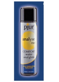 Анальный лубрикант pjur ANALYSE ME Comfort Water Anal Glide - 2 мл. - Pjur - купить с доставкой в Новокуйбышевске