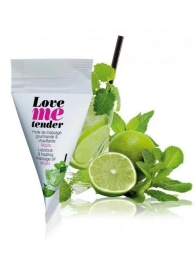 Съедобное согревающее массажное масло Love Me Tender Mojito с ароматом мохито - 10 мл. - Love to Love - купить с доставкой в Новокуйбышевске
