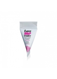 Съедобное согревающее массажное масло Love Me Tender Cotton Candy с ароматом сладкой ваты - 10 мл. - Love to Love - купить с доставкой в Новокуйбышевске
