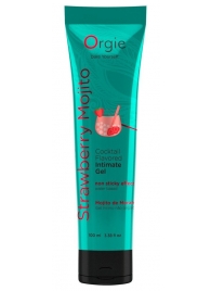 Съедобный интимный гель Orgie Lube Tube Cocktail Strawberry Mojito - 100 мл. - ORGIE - купить с доставкой в Новокуйбышевске