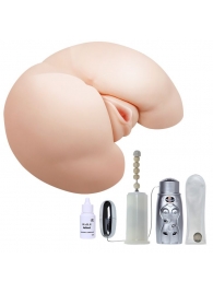 Вибрирующий мастурбатор-попка с ротацией и пультом управления - Baile - в Новокуйбышевске купить с доставкой