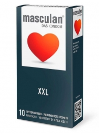 Презервативы увеличенного размера Masculan XXL - 10 шт. - Masculan - купить с доставкой в Новокуйбышевске