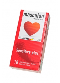 Презервативы Masculan Sensitive plus - 10 шт. - Masculan - купить с доставкой в Новокуйбышевске