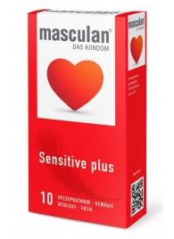 Презервативы Masculan Sensitive plus - 10 шт. - Masculan - купить с доставкой в Новокуйбышевске