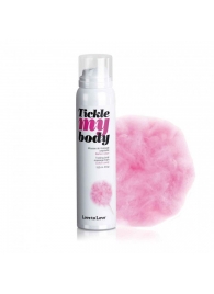Массажная хрустящая пенка Tickle My Body Cotton Candy с ароматом сладкой ваты - 150 мл. - Love to Love - купить с доставкой в Новокуйбышевске
