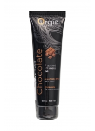 Интимный гель на водной основе Lube Tube Chocolate с шоколадным вкусом - 100 мл. - ORGIE - купить с доставкой в Новокуйбышевске