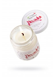 Массажная свеча Caramel   Popcorn - 35 мл. - Pecado - купить с доставкой в Новокуйбышевске
