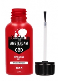 Стимулирующее масло Intense CBD from Amsterdam - 20 мл. - Shots Media BV - купить с доставкой в Новокуйбышевске