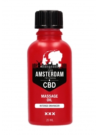 Стимулирующее масло Intense CBD from Amsterdam - 20 мл. - Shots Media BV - купить с доставкой в Новокуйбышевске