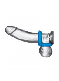 Комплект из 2 эрекционных колец-восьмерок 2-Pack Duo Cock And Ball Stamina Enhancement Ring - BlueLine - в Новокуйбышевске купить с доставкой