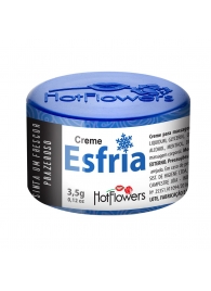 Возбуждающий крем Esfria с охлаждающим эффектом - 3,5 гр. - HotFlowers - купить с доставкой в Новокуйбышевске