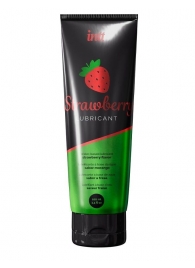 Смазка на водной основе с ароматом клубники Strawberry Lubricant - 100 мл. - INTT - купить с доставкой в Новокуйбышевске