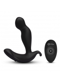 Черный анальный стимулятор с вращением и вибрацией 360 Plug - 13 см. - b-Vibe - в Новокуйбышевске купить с доставкой